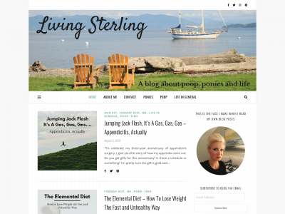 livingsterling.com snapshot