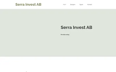 serra.nu snapshot