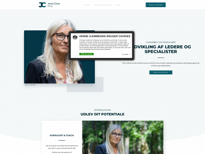 janetcloos.dk snapshot