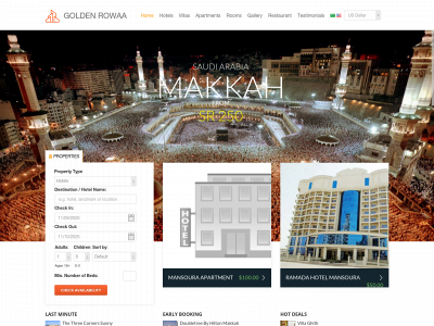 rowaabooking.com snapshot