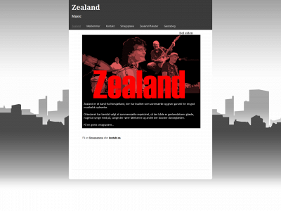 zealandmusic.dk snapshot