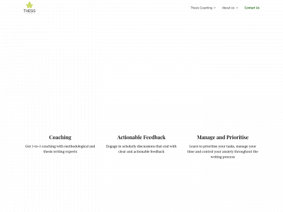 thesis-ivy.com snapshot