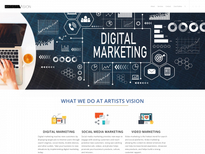 artistsvisionmedia.com snapshot