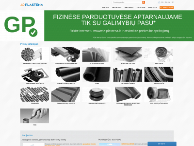 plastena.lt snapshot