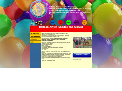 shadestheclown.com snapshot