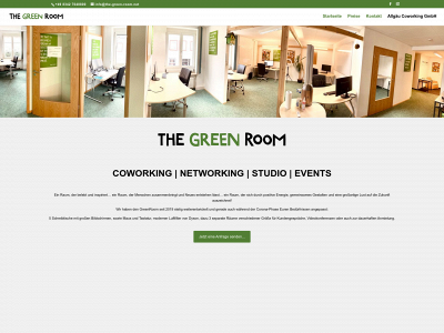 the-green-room.net snapshot