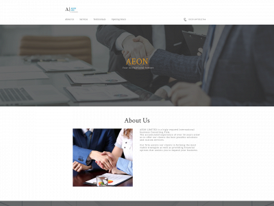 aeon-ltd.com snapshot