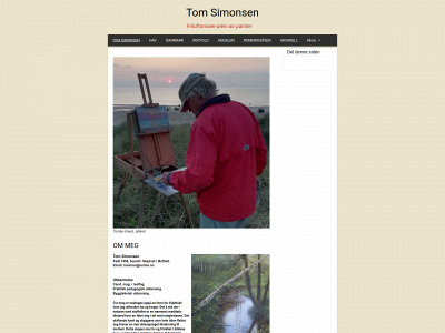 tomsimonsen.net snapshot