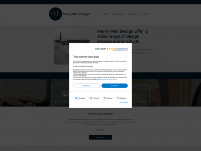 merrymendesign.com snapshot