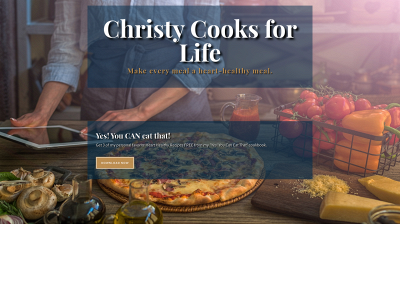 christycooksforlife.com snapshot