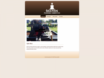 siluvospaminklai.lt snapshot