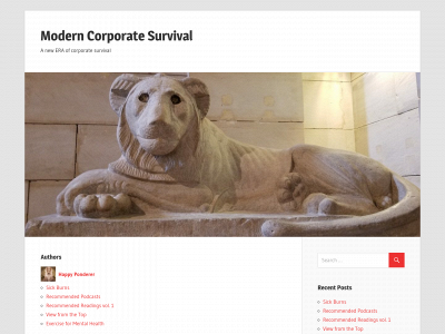 moderncorporatesurvival.com snapshot