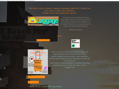 www.shiptoshoreluggage.com snapshot