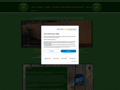 sheldonfencing.uk snapshot