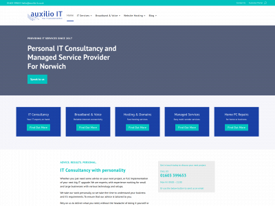 auxilio-it.co.uk snapshot