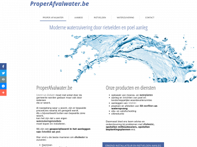 properafvalwater.be snapshot