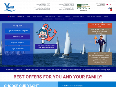 yacht-challenge.com snapshot