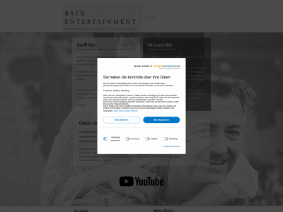 baer-entertainment.de snapshot