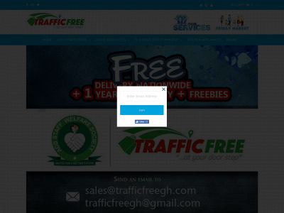 trafficfreegh.com snapshot