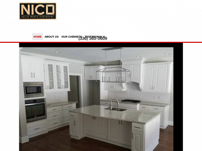 nicosolidmaplecabinets.com snapshot