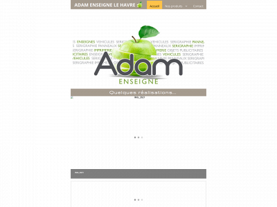 adamenseigne.com snapshot
