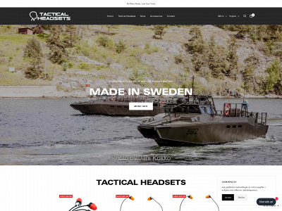 tacticalheadsets.com snapshot