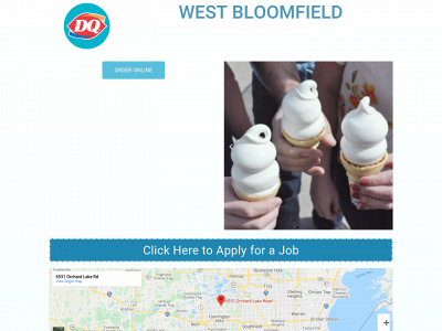 westbloomfielddq.com snapshot