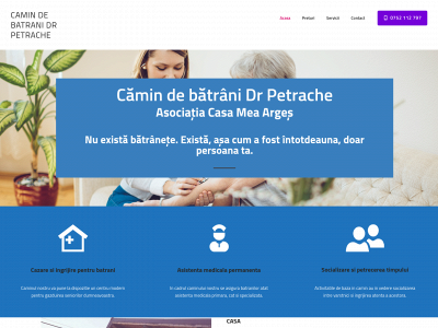 camindrpetrache.ro snapshot