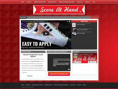 scoreathand.com snapshot