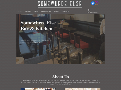 somewhereelsebar.com snapshot