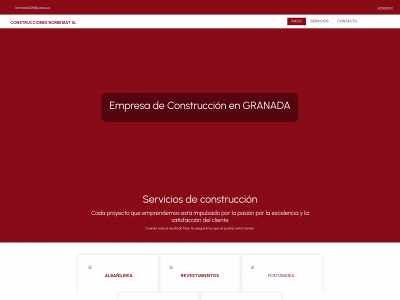construccionesnorbemat.com snapshot