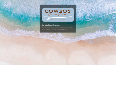 cowboysurferbar.com snapshot