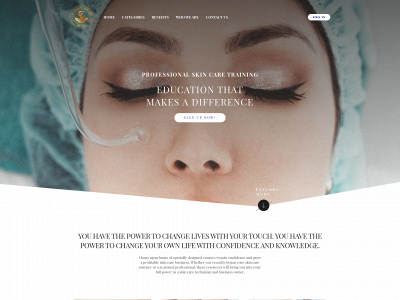 proskincaretraining.com snapshot
