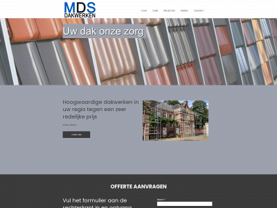 mdsdakwerken.be snapshot