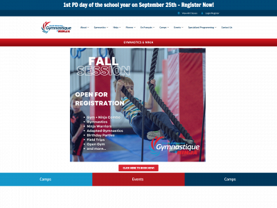 segymnastique.ca snapshot
