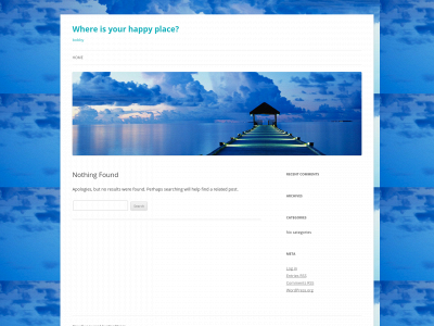 whereisyourhappyplace.com snapshot