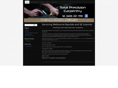 totalprecisioncarpentry.com.au snapshot