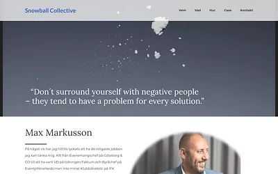 snowballcollective.se snapshot