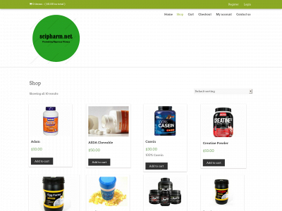 scipharm.net snapshot