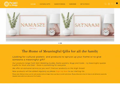 punjabibydesign.com snapshot