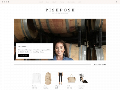 mypishposh.com snapshot