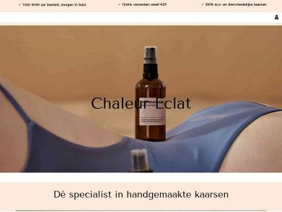 chaleureclat.com snapshot