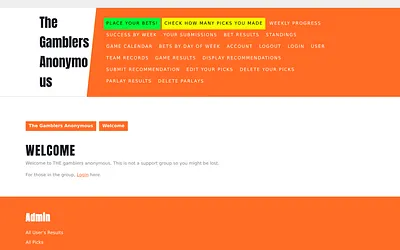 thegamblersanonymous.com snapshot