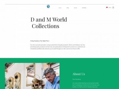 dandmworldcollections.com snapshot