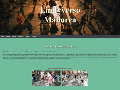 lindyversomallorca.com snapshot