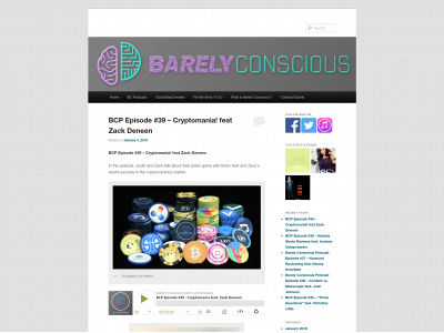 barelyconscious.com snapshot