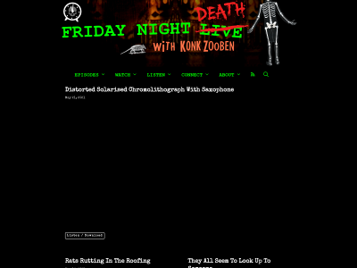 fridaynightdeath.com snapshot