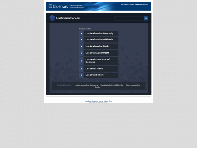 lisalewisauthor.com snapshot