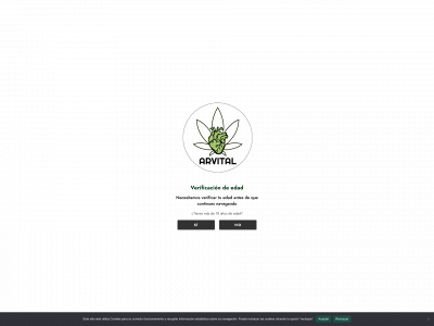 arvitalshop.com snapshot