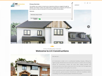 akconstructions.co.uk snapshot